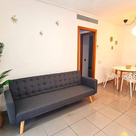 Beach Valencia Luxury D15-9 Apartment With Terrace And Sea Views With Two Rooms Exteriör bild