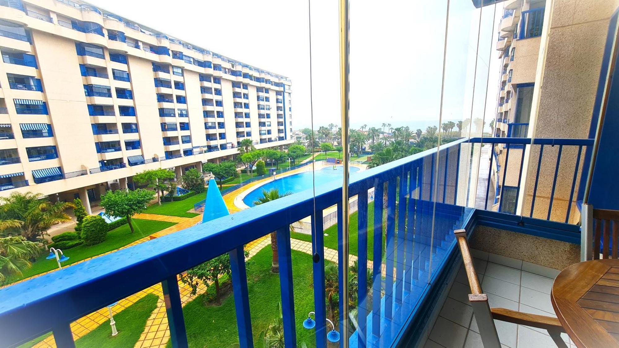 Beach Valencia Luxury D15-9 Apartment With Terrace And Sea Views With Two Rooms Exteriör bild
